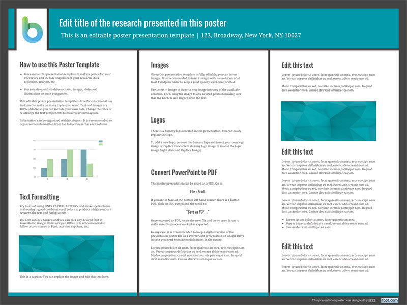 best application for creating presentations posters mac